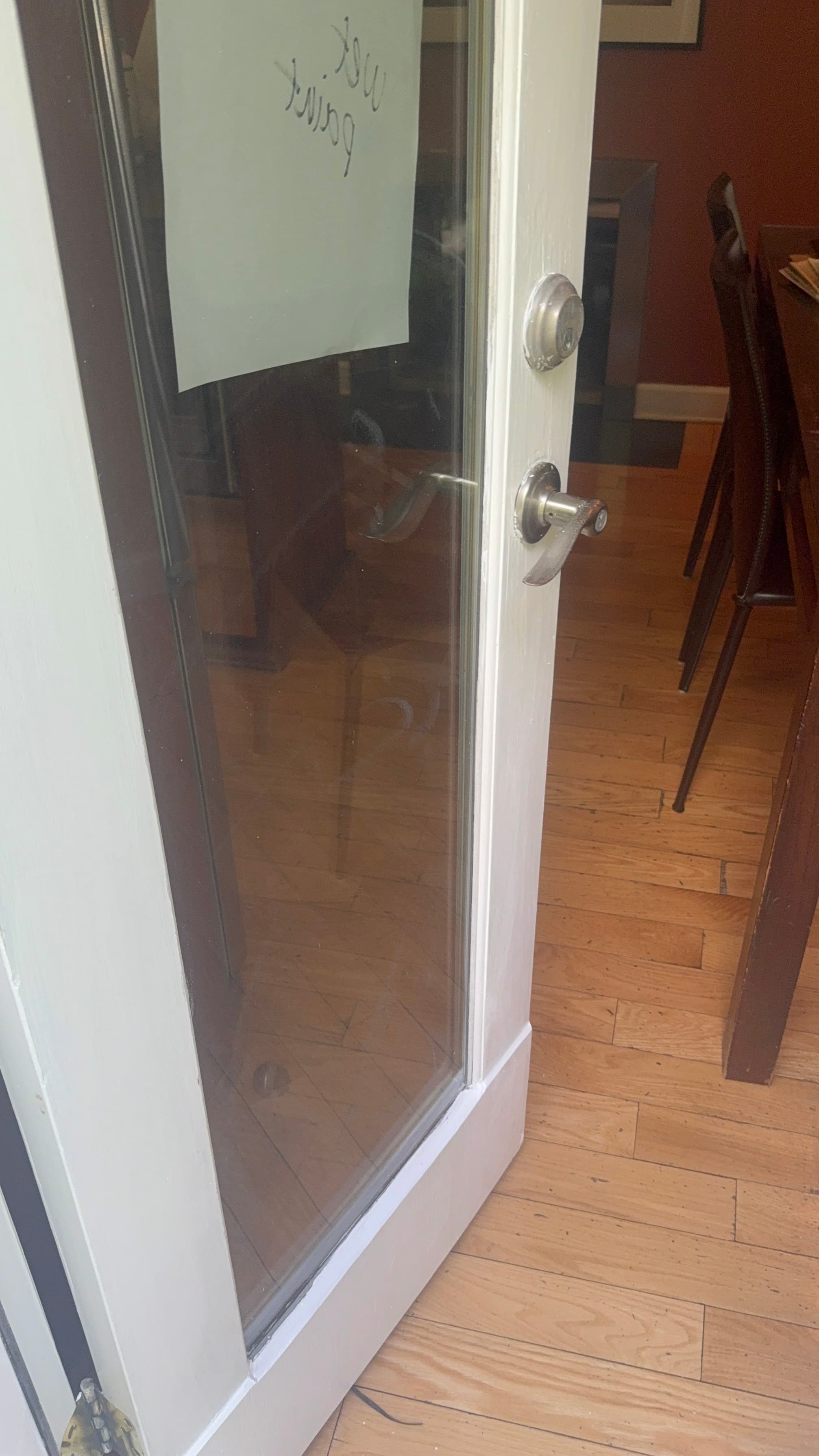 Exterior Steel Door Installation & Paint